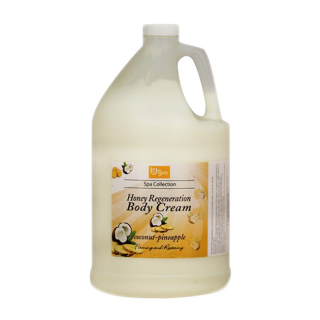 BeBeauty Spa Collection,Honey Regeneration Body Cream, Coconut n Pineapple,1 Gallon, CLOT010G1